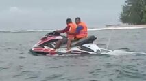 Maidisal Gagas Olahraga Jet Ski di Pantai Ujong Serangga Susoh