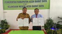 Pj Bupati dan Kejari Abdya Teken MOU Bidang Hukum PTUN