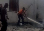 Satu Unit Kilang Padi di Abdya Terbakar