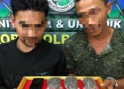 Dua Warga Abdya Diringkus Polisi karena Miliki 18 Paket Sabu dan 3 Bungkus Ganja