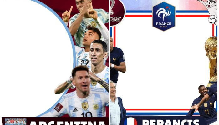 Yuk Download Twibbon Final Piala Dunia 2022, Dukung Argentina atau Prancis?