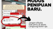 Waspada! Modus Baru Penipuan Berkedok Kurir Pengiriman Paket Via WhatsApp
