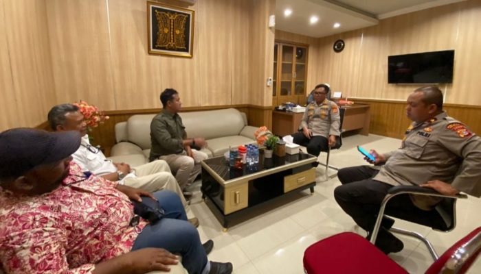 Road Show Akhir Tahun, Rakan Wartawan Aceh Silaturahmi dengan Kapolres Aceh Selatan