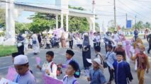 Ratusan Anak Meriahkan Tarhib Ramadhan UPTD Aneuk Nanggroe