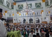 8 Ribu Jamaah Ikuti Zikir Akbar Safari Subuh Se-Aceh di Masjid Agung Baiturrahim Lhoksukon