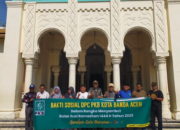 Sambut Ramadhan 1444 H, PKB Kota Banda Aceh Bersih-bersih Masjid