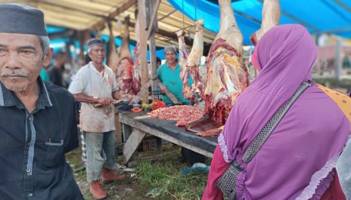 Jelang Ramadhan, Harga Daging Kerbau di Subulussalam Tembus Rp 210 Ribu Per Kilo