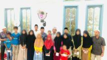 Gelar Bukber, Pemerintah Gampong Mata Ie Abdya Santuni Anak Yatim Piatu