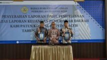 Kado Ultah ke-21, Pemkab Abdya Kembali Terima WTP