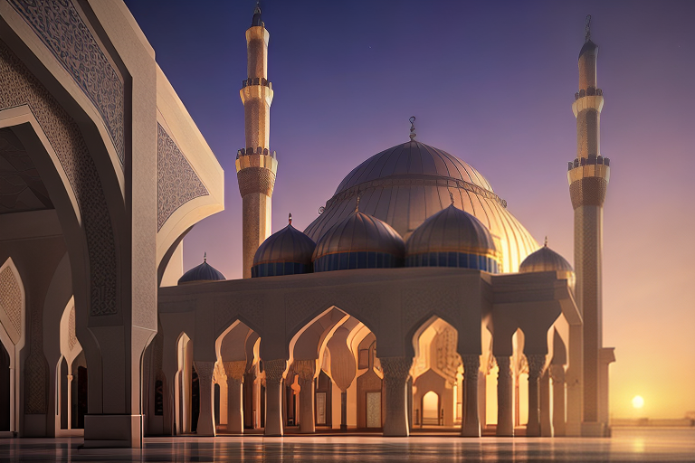 Gambar Mesjid Masa Depan, Art Mosque
