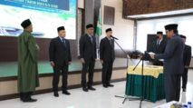 Pj Bupati Aceh Utara Lantik Direksi PDAM Tirta Pase