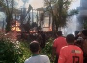 Breaking News: Satu Rumah Warga di Blangpidie Abdya Ludes Terbakar