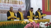 Bakar Semangat 107 Wisudawan Dayah Darul Falah, Ini Pesan Kasi PD Pontren Kemenag Aceh Utara
