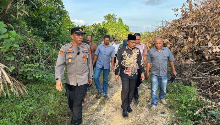 Tindak Lanjuti Laporan Warga, Haji Uma Kunjungi Lokasi Kemunculan Harimau di Aceh Timur