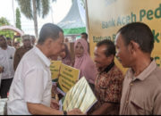 Kunker ke Abdya, Pj Gubernur Aceh Bantu Koptan dan Pelaku UMKM