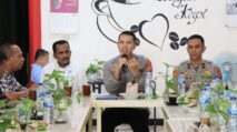 Kadisdik Nagan Raya Bersama Puluhan Kepsek Ikut Jum'at Curhat dari Polres