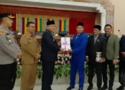 Pj Bupati Abdya Sampaikan LKPJ Tahun Anggaran 2022 ke DPRK