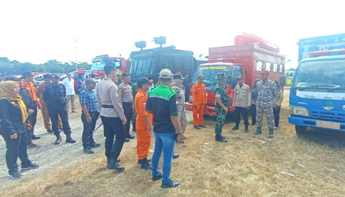 Personel Gabungan Gelar Latihan Bersama Penanggulangan Bencana di Nagan Raya