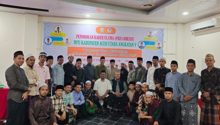Hari ke 3, Antusias Peserta Masih Sangat Tinggi Ikuti Pendidikan Kader Ulama MPU Aceh Utara