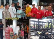 Dinsos Aceh Selatan Salurkan Bantuan Masa Panik untuk Korban Kebakaran