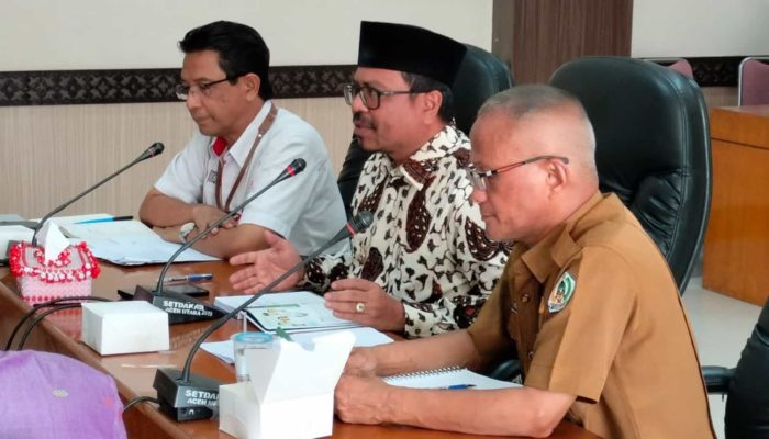 Pimpin Rakor Evaluasi Renja TJSLP Triwulan I, Pj Bupati Aceh Utara Paparkan 4 Prioritas