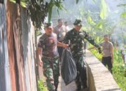 TNI-Polri dan Pemkab Aceh Selatan Kembali Turun Gotroy Bersihkan Lingkungan