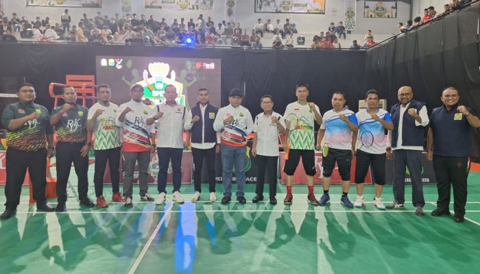 Pj Bupati Abdya Apresiasi Pergelaran Open Tournament PBSI Aceh 2023