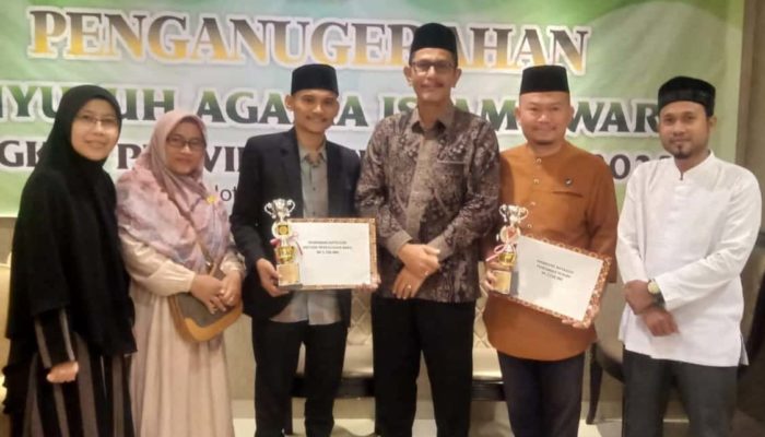 Dua Utusan Aceh Utara Raih Anugerah Penyuluh Agama Award Kemenag Aceh 2023