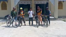 Touring De'Bic Lhokseumawe Naiki Sepeda Jelajahi Pulau Simeulue