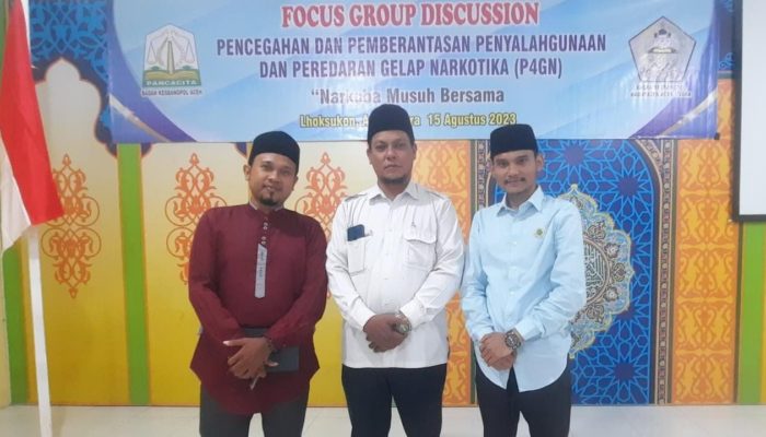 Hadiri FGD P4GN, 3 Penyuluh Agama Kemenag Aceh Utara Sampaikan Ini