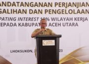 Pj Bupati Apresiasi Penandatanganan Pengalihan PI 10 Persen Untuk Pemkab Aceh Utara