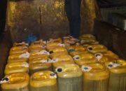 Polisi Grebek Gudang BBM Ilegal di Paya Bakong Aceh Utara