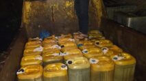 Polisi Grebek Gudang BBM Ilegal di Paya Bakong Aceh Utara