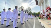 Pj Gubernur Achmad Marzuki Jadi Irup Upacara HUT RI ke-78