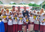 PT. BSP Salurkan Bantuan Pendidikan ke Puluhan Murid SD di Nagan Raya