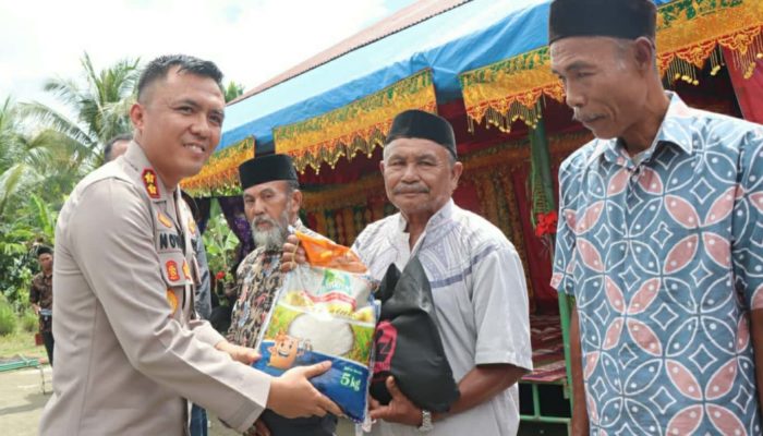 Polres Aceh Selatan Gelar Bakti Kesehatan dan Bakti Sosial di Desa Terpencil