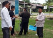 KUA Lhoksukon Bersama Kemenag dan BPN Aceh Utara Ukur 31 Persil Tanah Wakaf Masjid