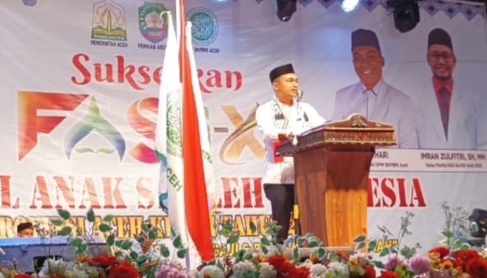 FASI Aceh Ke-13 Dibuka di Abdya, Safaruddin: Mari Cetak Pemimpin Qur’ani