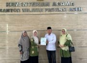 Peduli Palestina, PD IPARI Aceh Utara Serahkan Donasi Melalui PW IPARI Provinsi Aceh