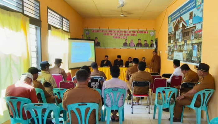 Baitul Mal Abdya Sosialisasi Pembentukan BMG di Kecamatan Manggeng