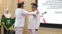 Nurdin, Mantan Pj Bupati Aceh Jaya Dilantik Jadi Pj Walikota Tangerang