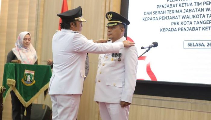 Nurdin, Mantan Pj Bupati Aceh Jaya Dilantik Jadi Pj Walikota Tangerang