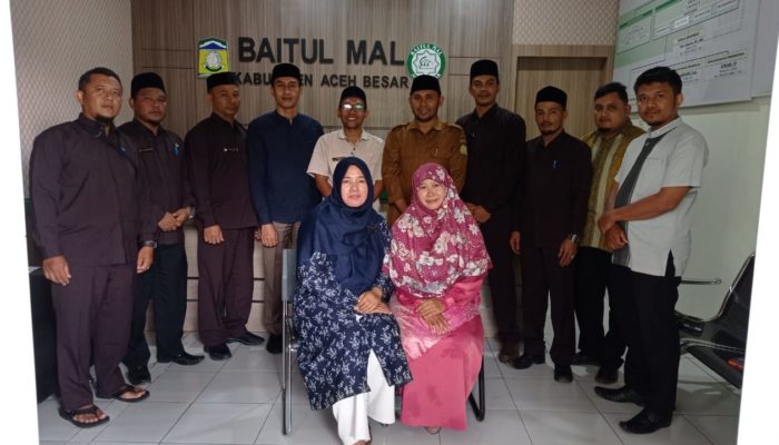 Kunjungi Aceh Besar, Baitul Mal Abdya Bahas Pengelolaan Ziswaf