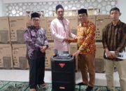 TPA Gampong di Abdya Terima Bantuan Sound System dari Dana Pokir Usman IA