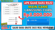 7 Game Populer Penghasil Uang Tercepat dan Langsung Cair ke Saldo DANA