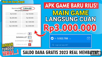 7 Game Populer Penghasil Uang Tercepat dan Langsung Cair ke Saldo DANA