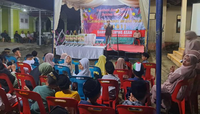 Puluhan Anak di Gampong Lhung Asan Ikuti Festival Anak Shaleh