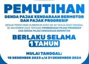 Pemutihan Pajak Kendaraan di Aceh Berlaku hingga Akhir 2024, Ini Syaratnya!