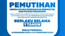 Pemutihan Pajak Kendaraan di Aceh Berlaku hingga Akhir 2024, Ini Syaratnya!