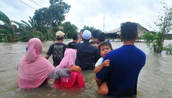 89 Desa di Demak Terendam Banjir, 22.725 Jiwa Mengungsi
